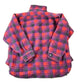 Vintage 1990's Palermo Plaid Button Up Western Shirt Made In USA Men's XL from propervintagecanada