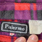 Vintage 1990's Palermo Plaid Button Up Western Shirt Made In USA Men's XL from propervintagecanada