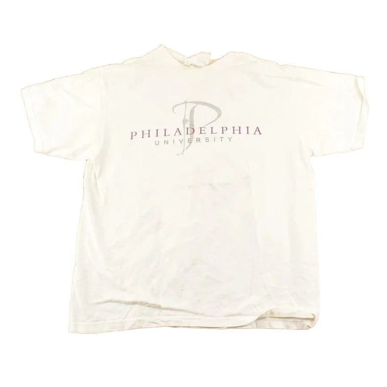 Vintage 1990's Philadelphia University Souvenir College T-Shirt Men's L from propervintagecanada