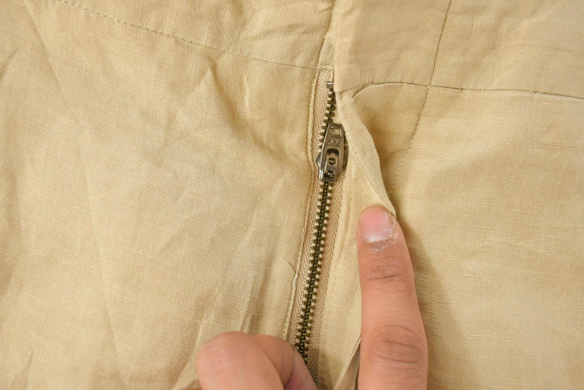 Vintage 1990's Polo Ralph Lauren Linen Silk Trousers Men's 38 x 30 from propervintagecanada