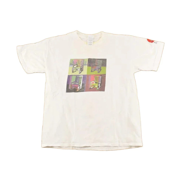 Vintage 1990's Pop Art Rocking Shirt Souvenir T-Shirt Men's M from propervintagecanada