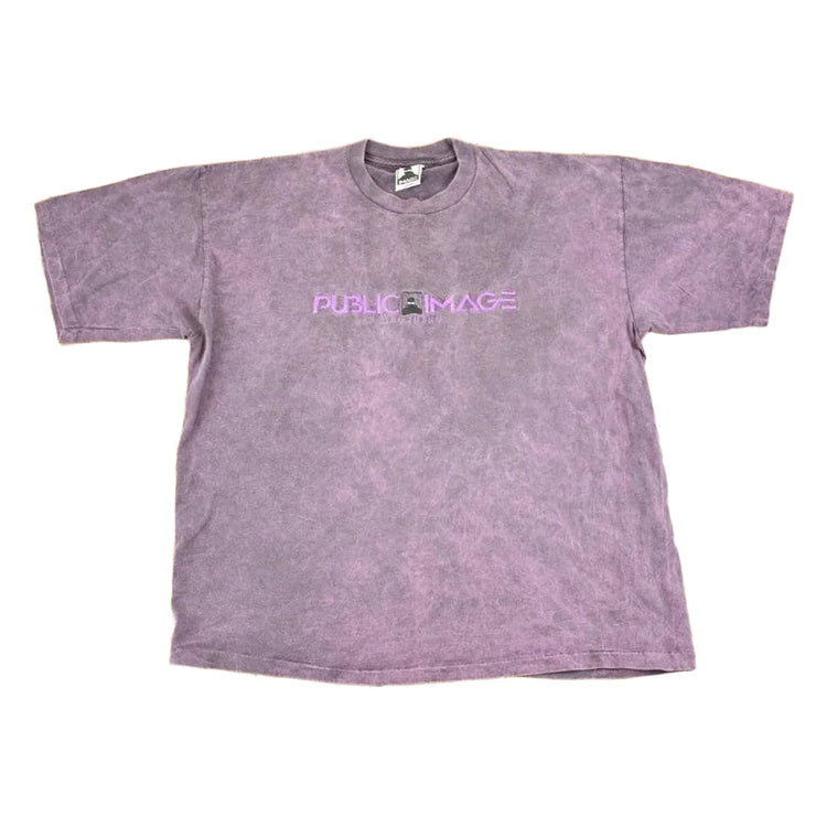 Vintage 1990's Public Image Acid Wash Souvenir Streetwear T-Shirt Men's L from propervintagecanada