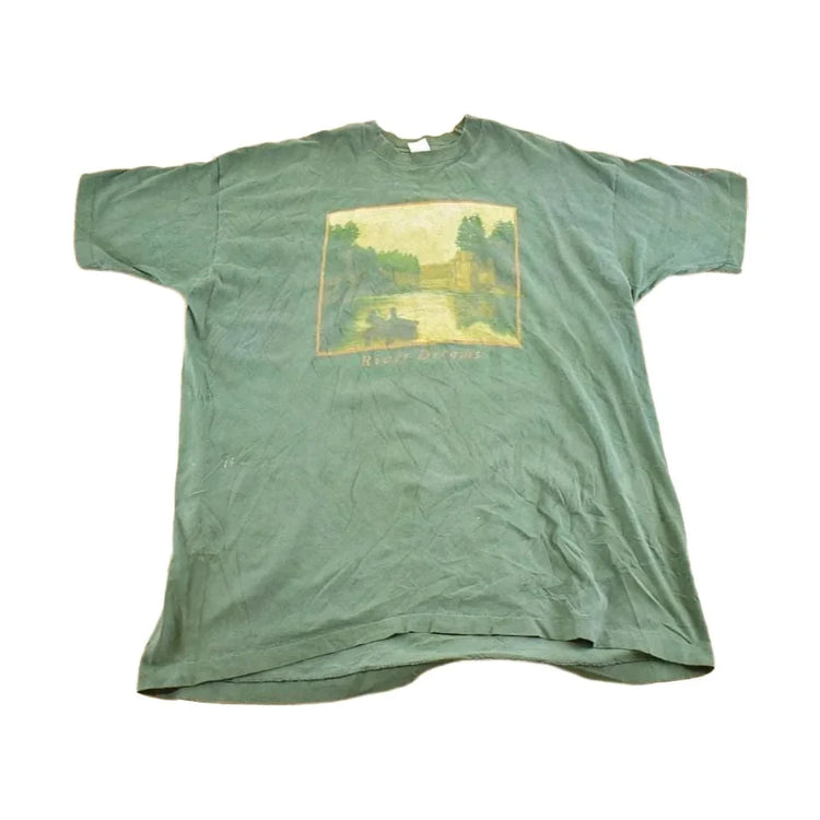Vintage 1990's River Dreams Souvenir Travel T-Shirt Mens XXL from propervintagecanada