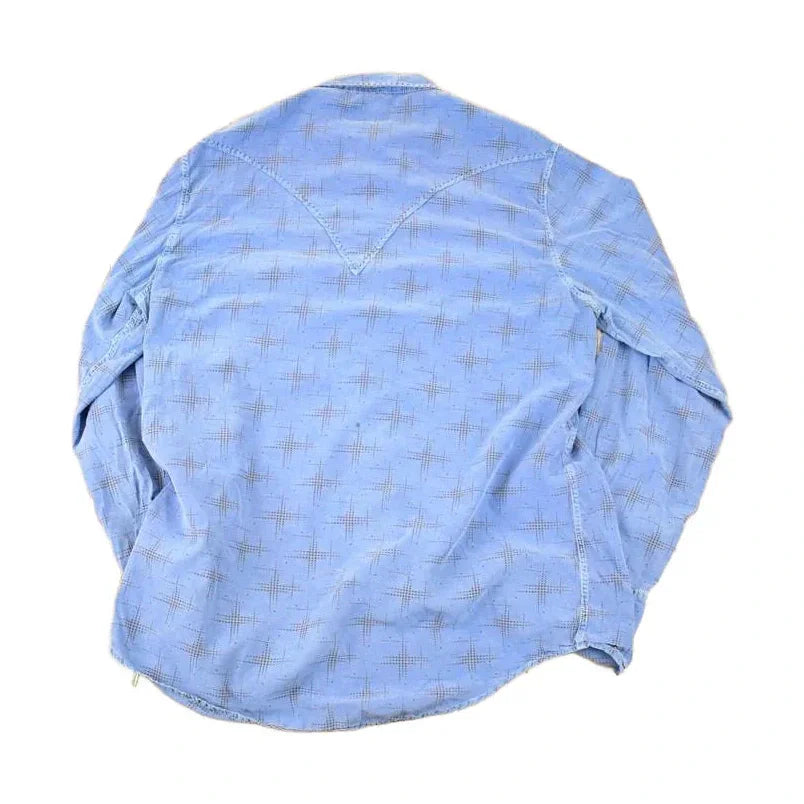 Vintage 1990's Ryan Michael Western Button Up Shirt Men's L from propervintagecanada