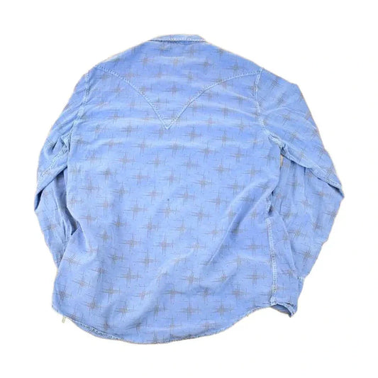 Vintage 1990's Ryan Michael Western Button Up Shirt Men's L from propervintagecanada