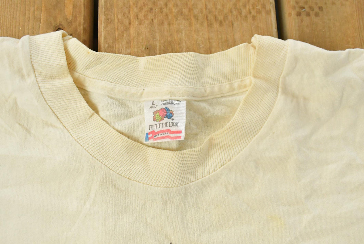 Vintage 1990's Skeleton Anatomy Souvenir T-Shirt Men's L from propervintagecanada