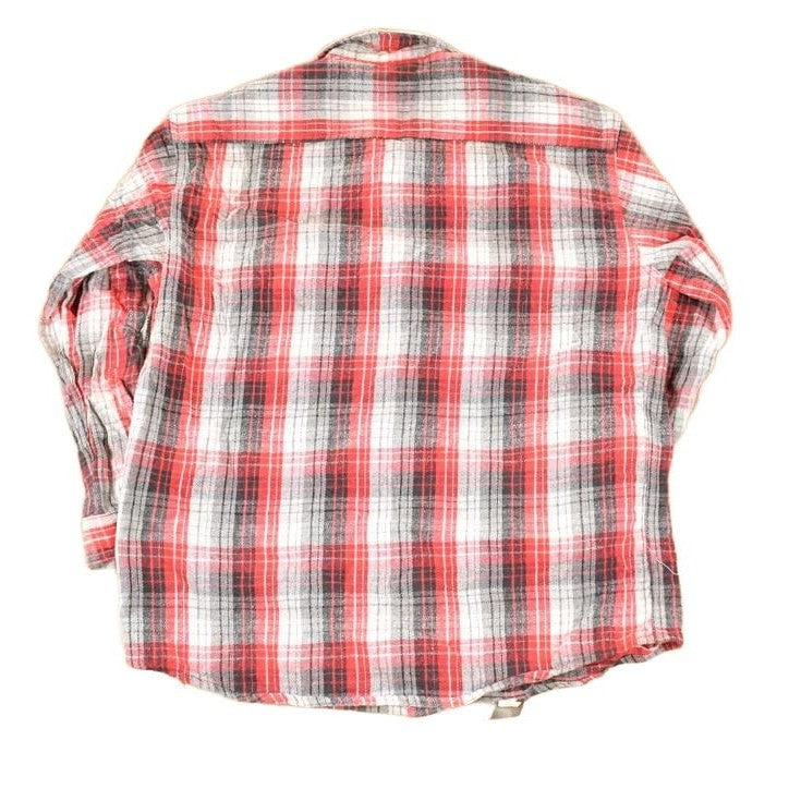 Vintage 1990's St Johns Bay Heavyweight Plaid Western Style Button Up Shirt Men's Large from propervintagecanada