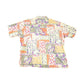 Vintage 1990's St Michael Abstract Paisley Button Up Shirt Men's XL from propervintagecanada