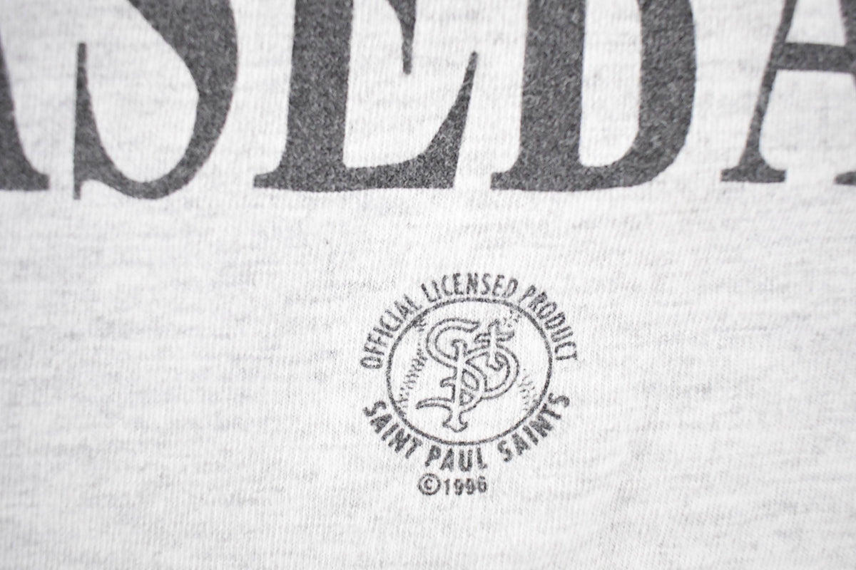 Vintage 1990's St Paul's Saints Basketball Souvenir Travel Tank Top Mens M from propervintagecanada