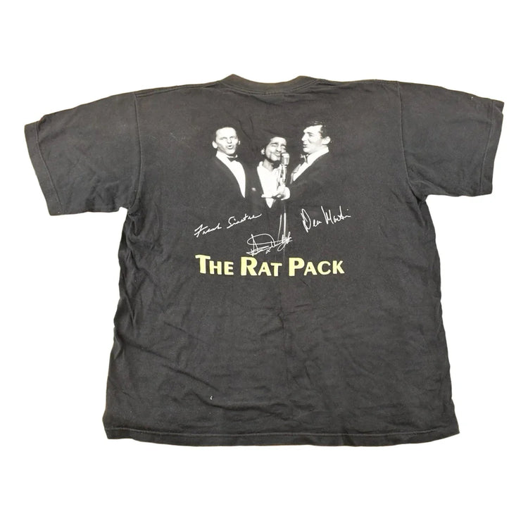 Vintage 1990's The Rat Pack Souvenir New York Casino Las Vegas T-Shirt Men's XL from propervintagecanada