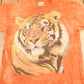 Vintage 1990's Tiger Tye Dye Souvenir The Mountain Outdoorsman T-Shirt Men's XL from propervintagecanada