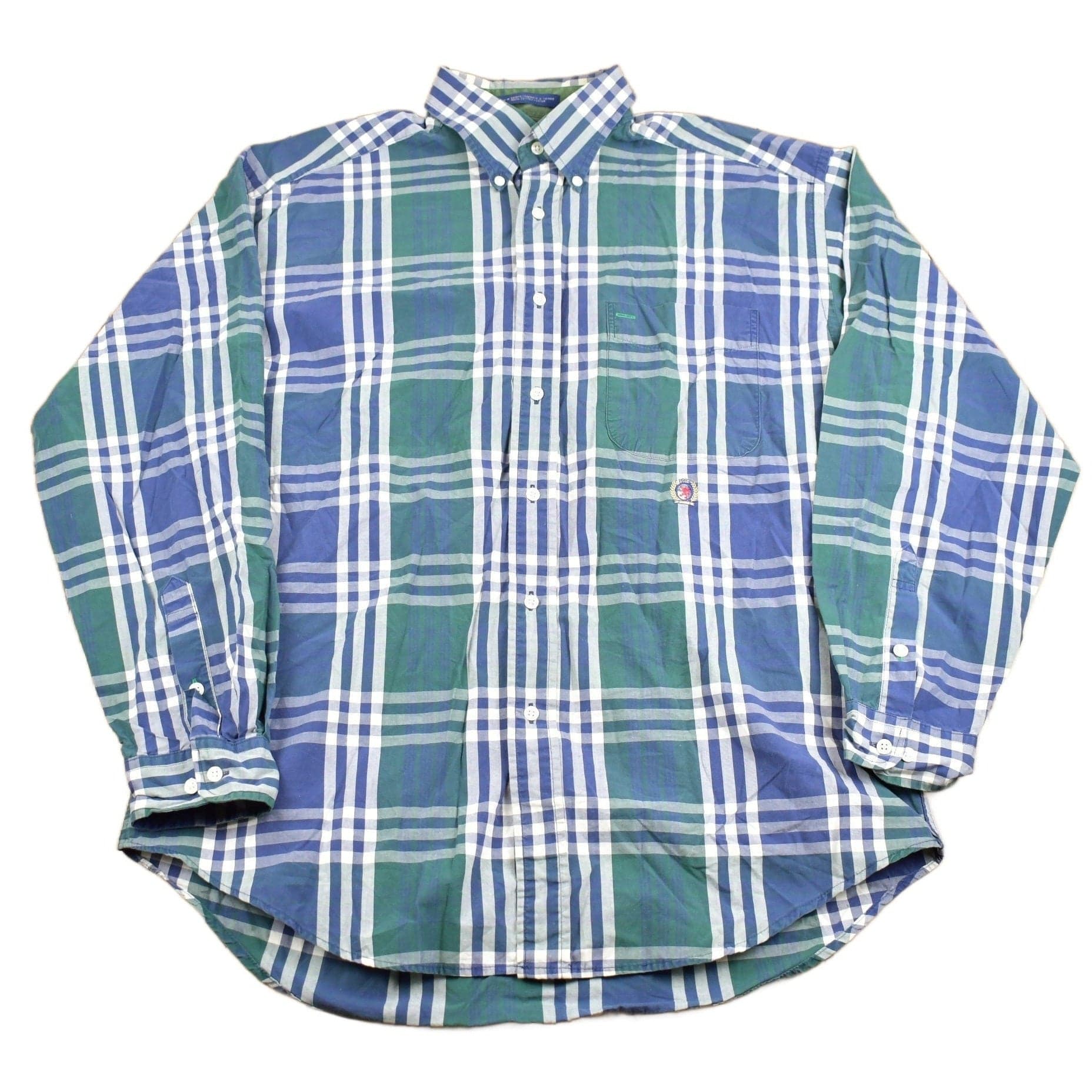Vintage 1990's Tommy Hilfiger Button Up Shirt Men's Large from propervintagecanada