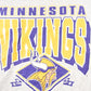 Vintage 1990's Trench Ultra Minnesota Vikings Double Sleeve NFL T Shirt Men's S from propervintagecanada