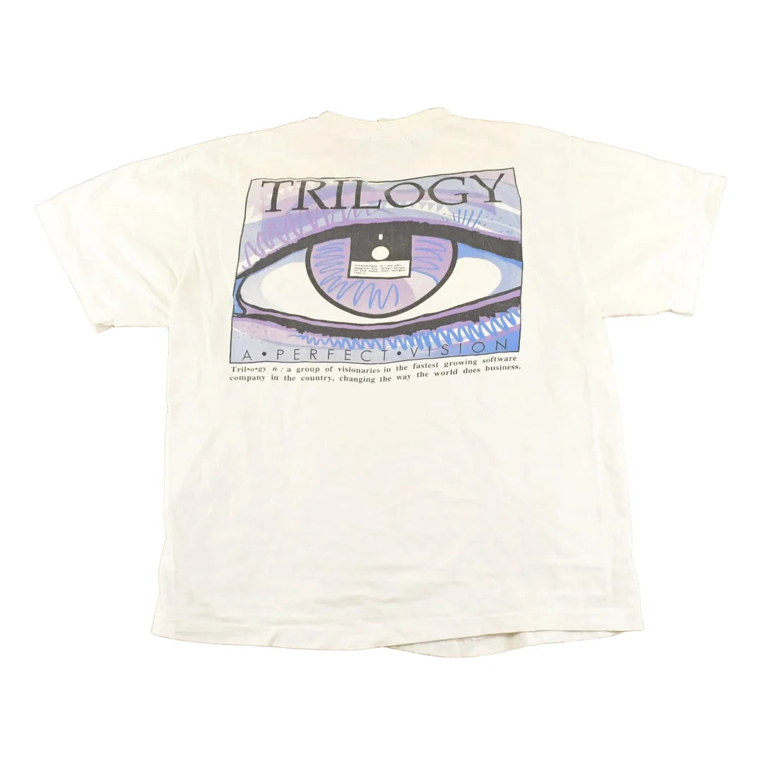 Vintage 1990's Trilogy Perfect Vision Souvenir Travel T-Shirt Men's M from propervintagecanada