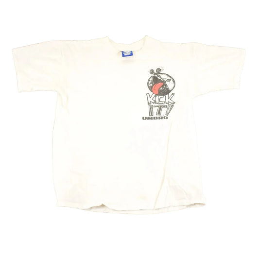 Vintage 1990's Umbro Kick It Soccer Souvenir T-Shirt Men's M from propervintagecanada