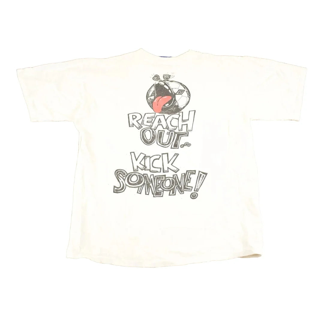 Vintage 1990's Umbro Kick It Soccer Souvenir T-Shirt Men's M from propervintagecanada