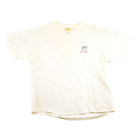 Vintage 1990's Who's Yer Daddy Big Dogs Souvenir Travel T-Shirt Mens L from propervintagecanada