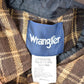 Vintage 1990's Wrangler Plaid Button Up Western Shirt Made In USA Men's Large from propervintagecanada