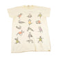 Vintage 1990's Yoga Pawsitions Funny Cat Souvenir Travel Sleep Shirt Women's XL from propervintagecanada
