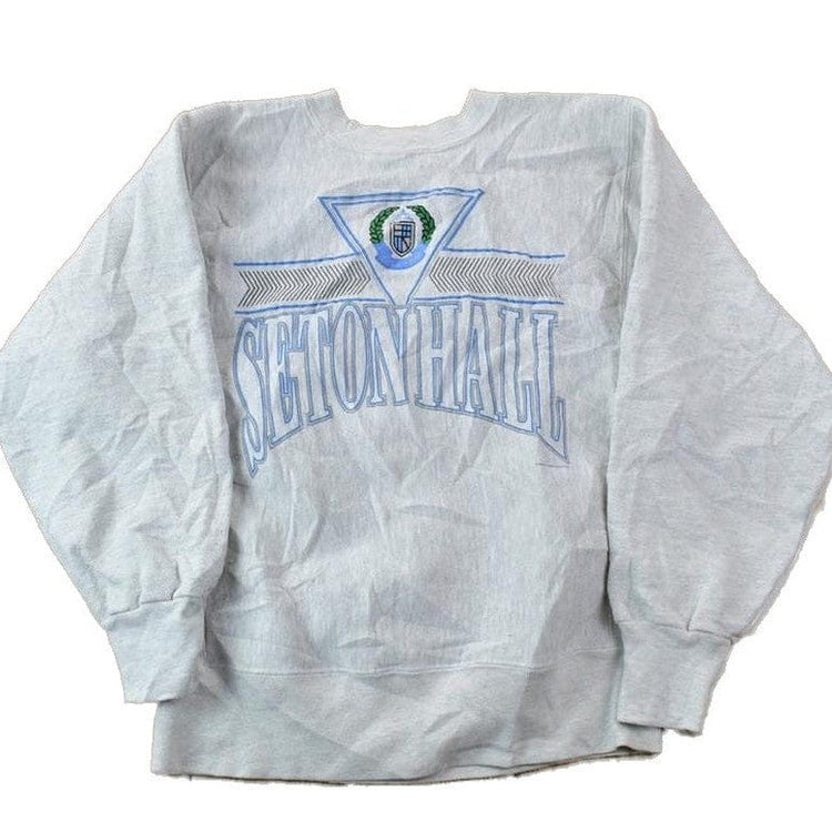 Vintage 1990 Setonhall University Collegiate Crewneck Men's S from propervintagecanada
