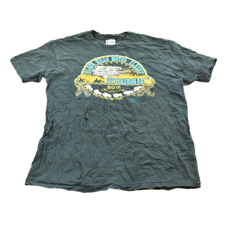 Vintage 1990 Sturgis Motorcycles Biker T-Shirt Men's Large from propervintagecanada
