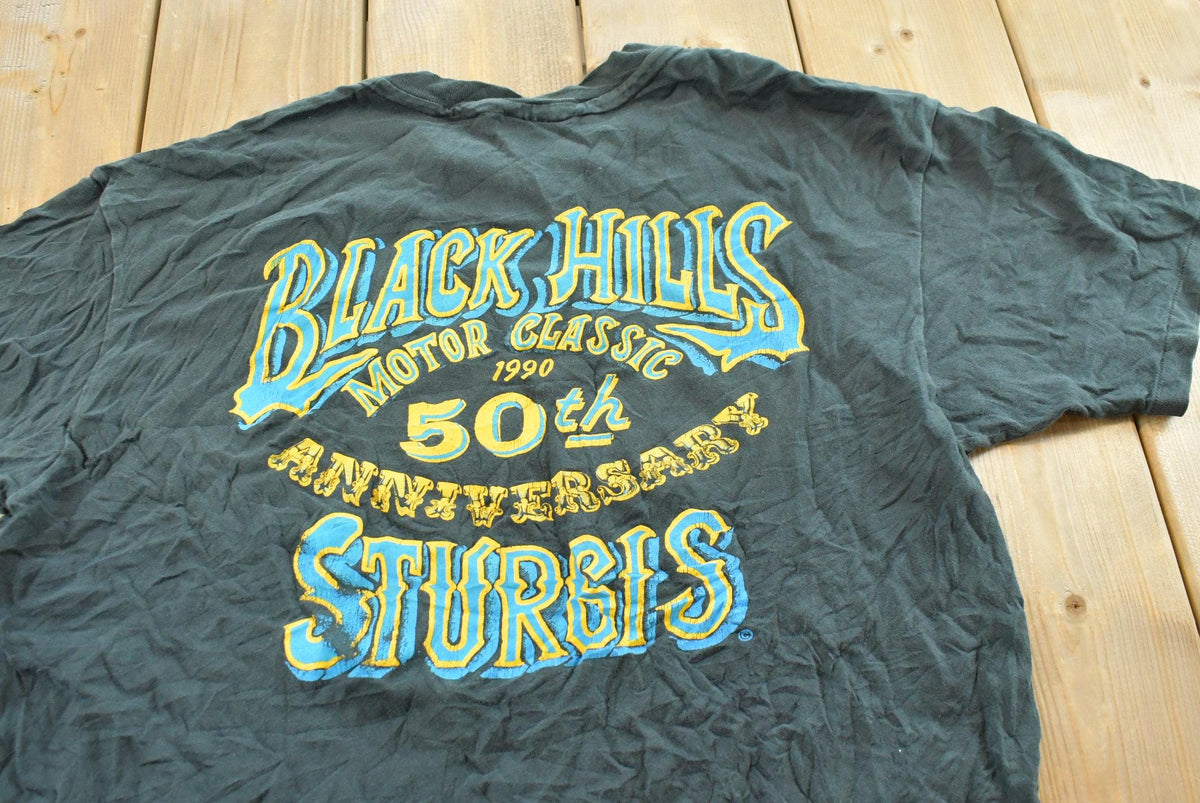 Vintage 1990 Sturgis Motorcycles Biker T-Shirt Men's Large from propervintagecanada