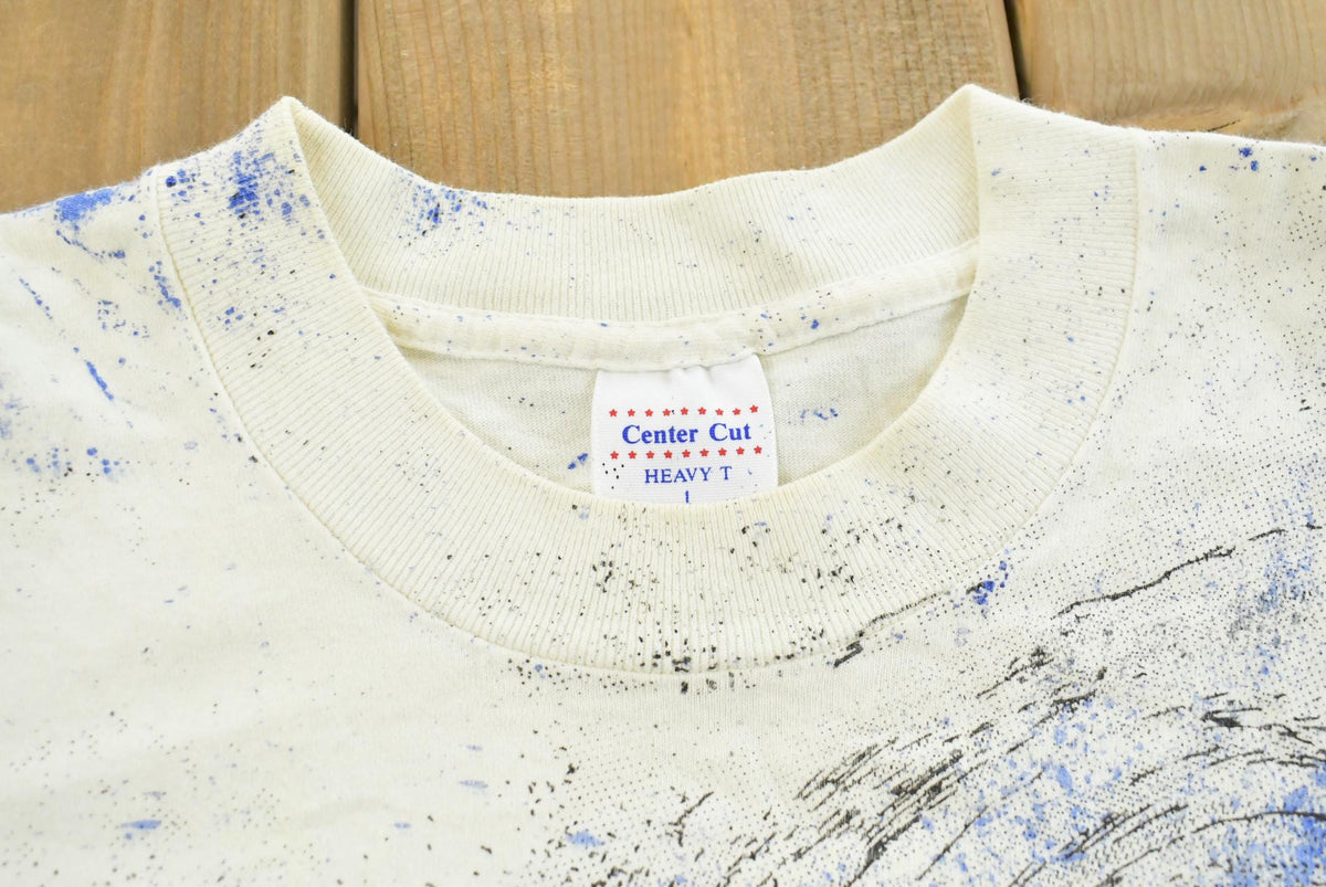 Vintage 1990 The Beach Boys Catch a Wave AOP Surfing Rock Band T-Shirt Men's M from propervintagecanada