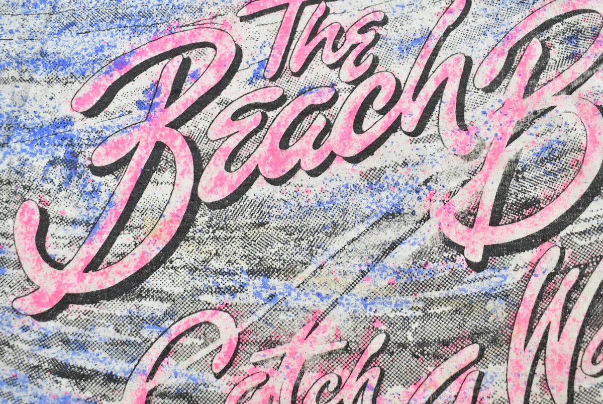 Vintage 1990 The Beach Boys Catch a Wave AOP Surfing Rock Band T-Shirt Men's M from propervintagecanada