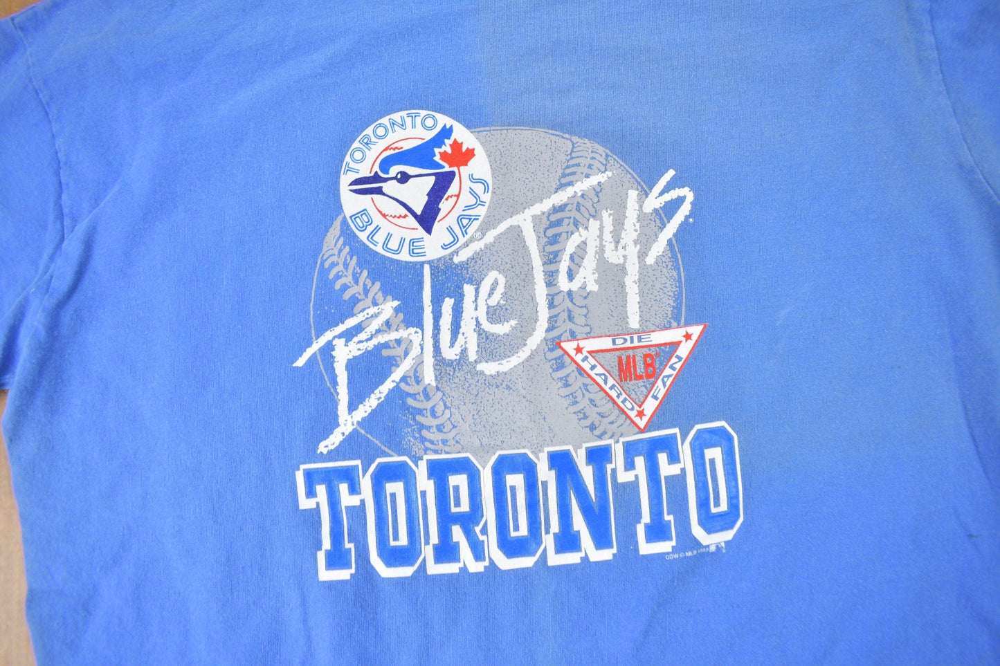 Vintage 1990 Toronto Blue Jays MLB T Shirt Men's Medium from propervintagecanada