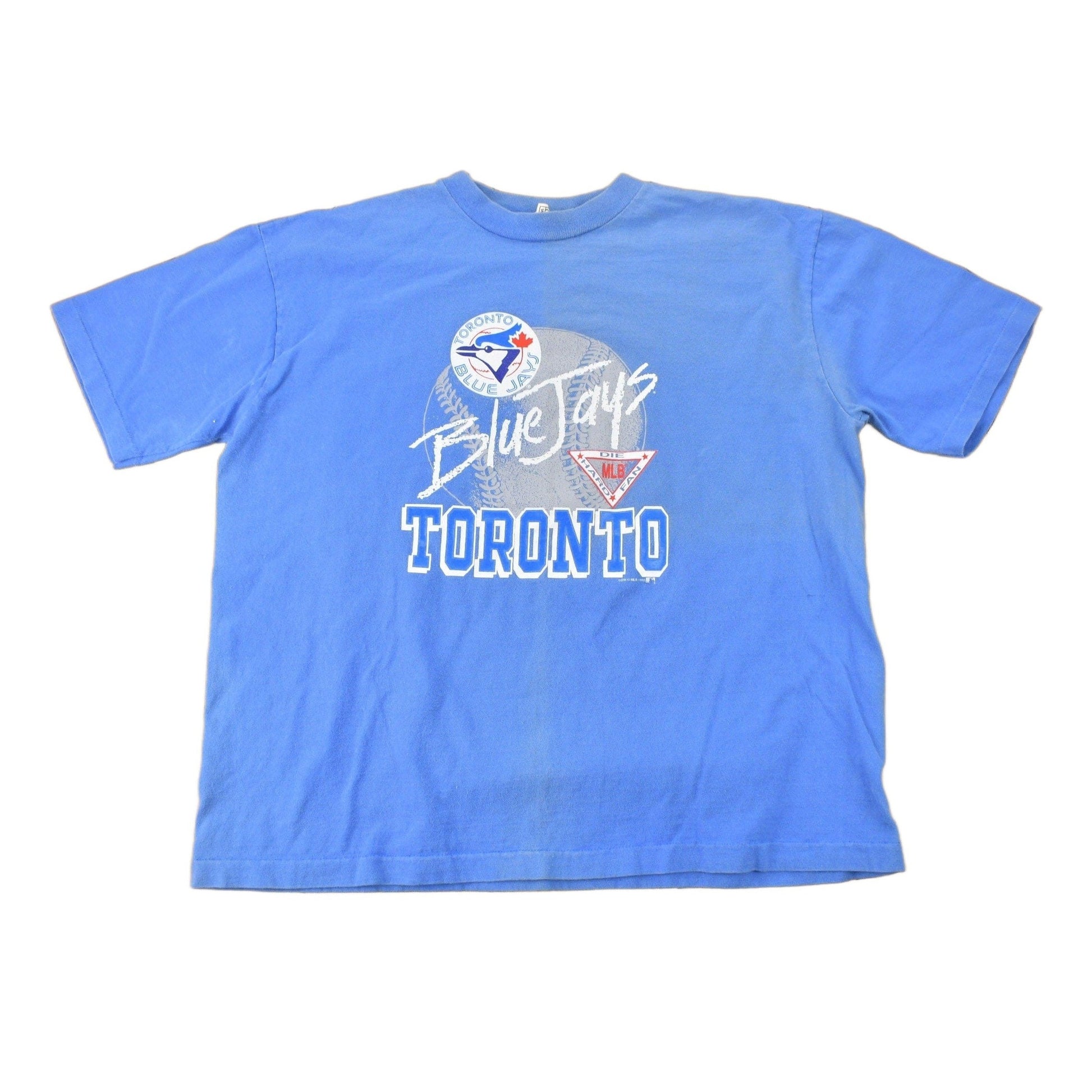 Vintage 1990 Toronto Blue Jays MLB T Shirt Men's Medium from propervintagecanada