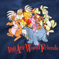 Vintage 1990s 100 Acre Wood Winnie The Pooh Disney Fleece Crewneck Men's Large from propervintagecanada
