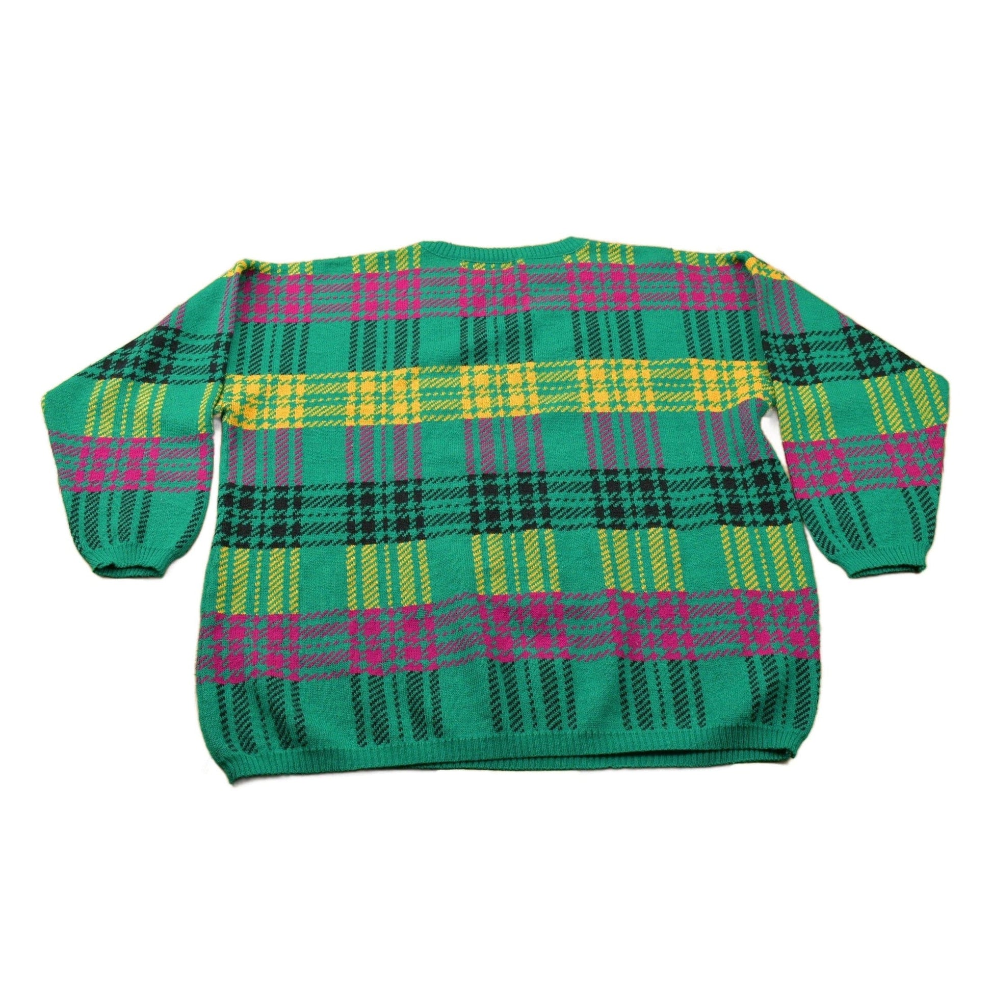 Vintage 1990s 100% Acrylic Wool Knit Sweater Men's XL from propervintagecanada