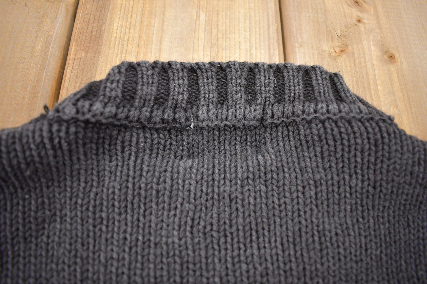 Vintage 1990s 100% Pinwheels Wool Knit Sweater from propervintagecanada