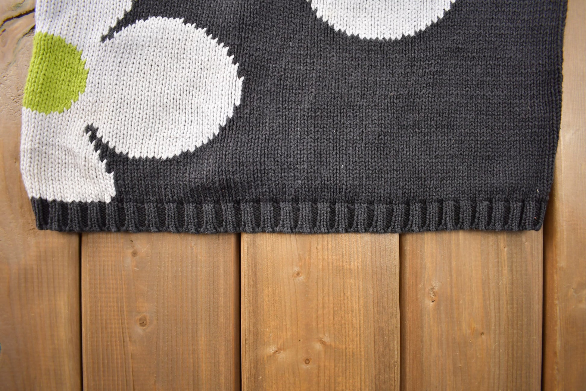 Vintage 1990s 100% Pinwheels Wool Knit Sweater from propervintagecanada