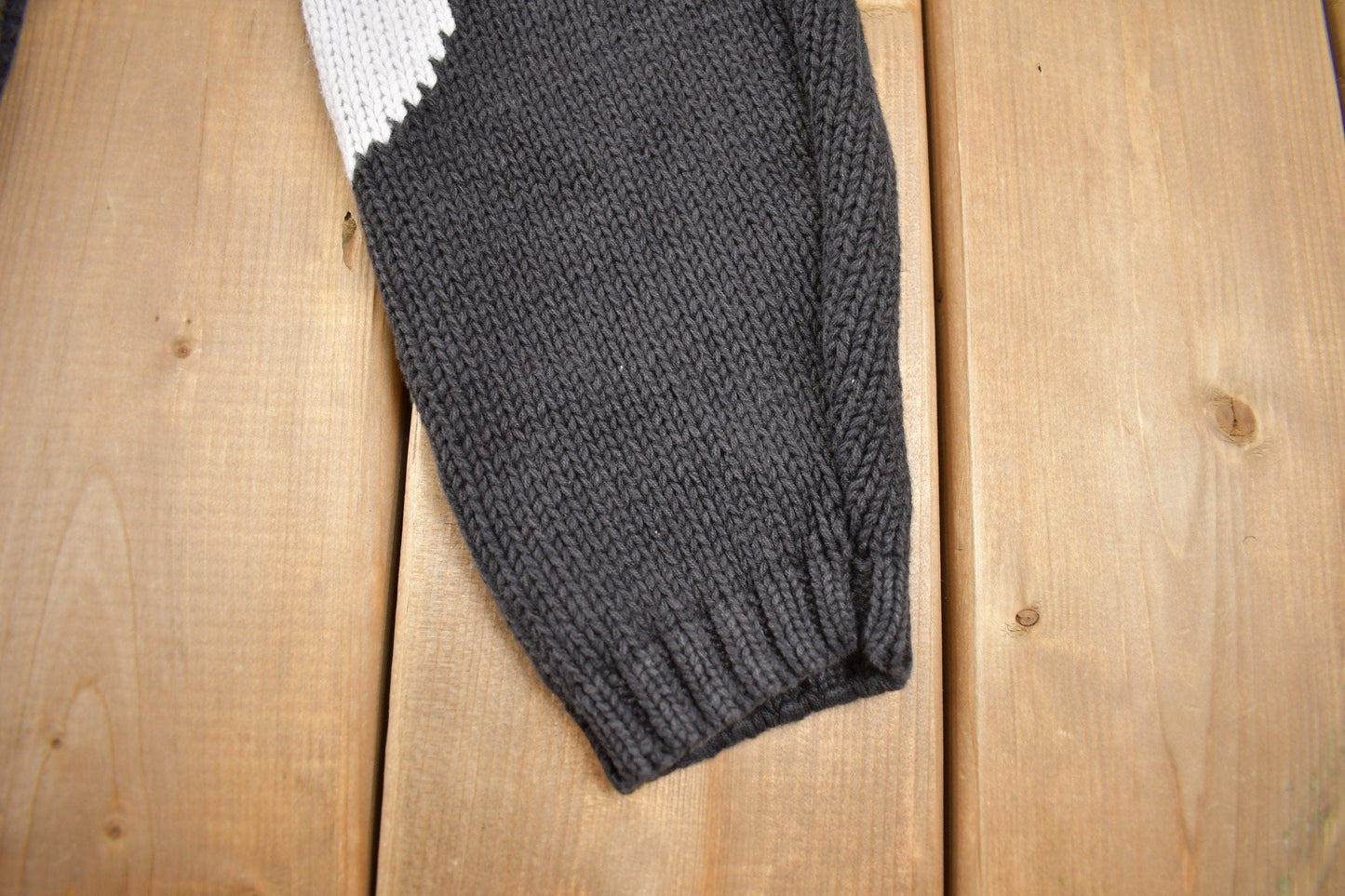 Vintage 1990s 100% Pinwheels Wool Knit Sweater from propervintagecanada