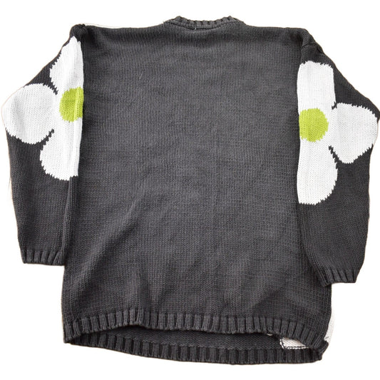 Vintage 1990s 100% Pinwheels Wool Knit Sweater from propervintagecanada