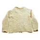 Vintage 1990s 100% Wool Cable Knit Cardigan Sweater Women's M from propervintagecanada