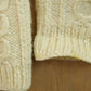 Vintage 1990s 100% Wool Cable Knit Cardigan Sweater Women's M from propervintagecanada