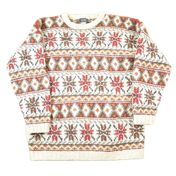 Vintage 1990s 100% Wool Knit Sweater Men's Large from propervintagecanada