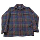 Vintage 1990s 100% Wool Polo Ralph Lauren Plaid Button Up Shirt Men's Large from propervintagecanada