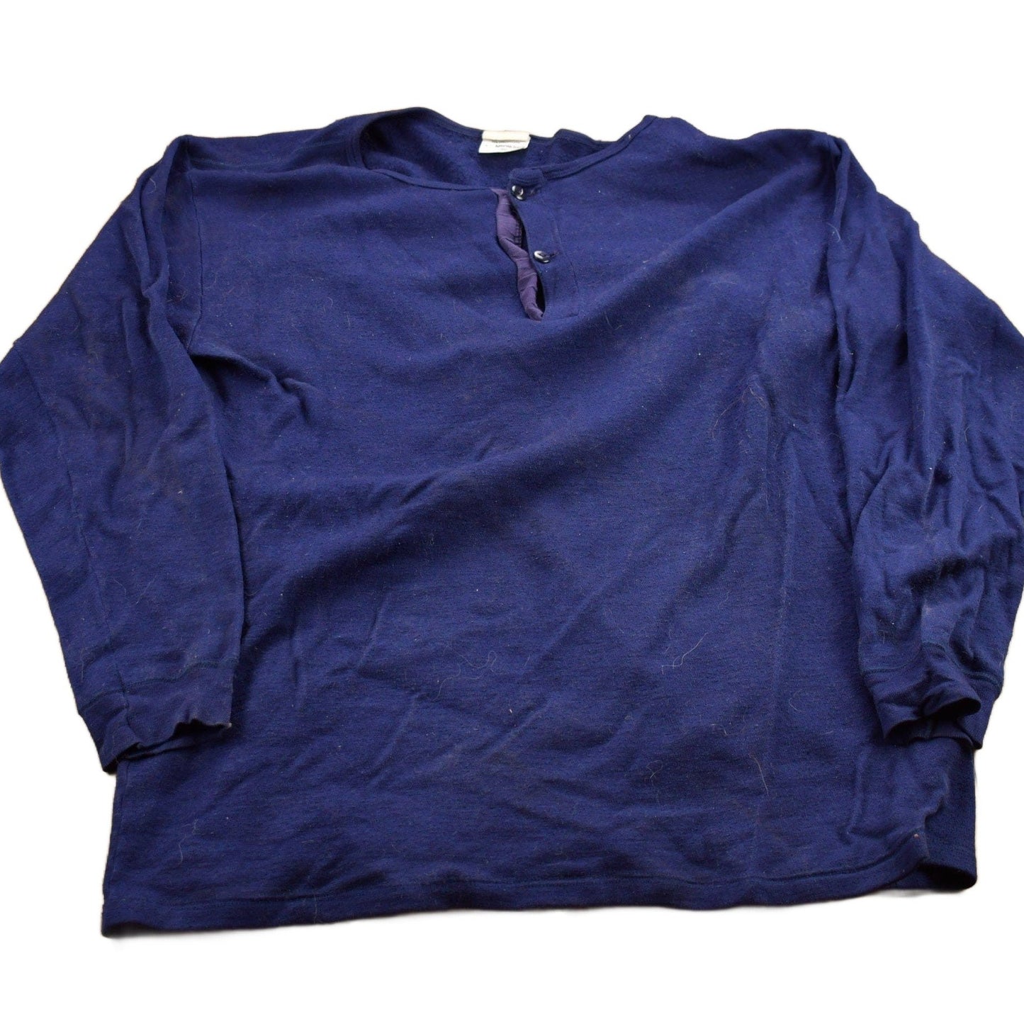Vintage 1990s 100% Worsted Spun Polypropylene Meraklon Blank Sweatshirt Men's Large from propervintagecanada