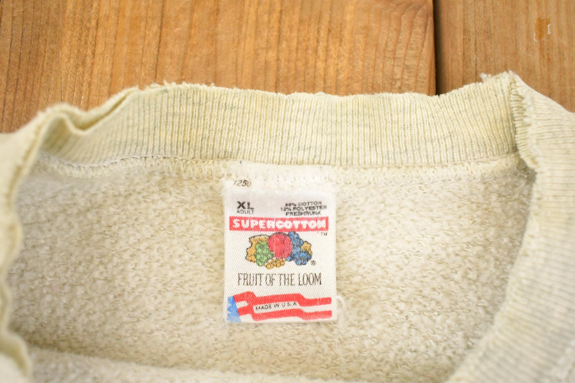 Vintage 1990s 10k Hour Club Heavyweight Souvenir Crewneck Sweatshirt Men's XL from propervintagecanada