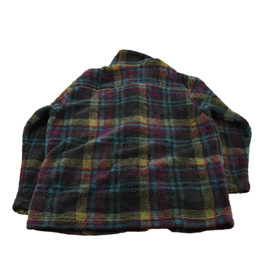 Vintage 1990s 111 State Button Up Fleece Sweater Women's Medium from propervintagecanada