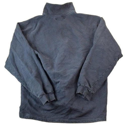 Vintage 1990s 3 Horse Quarter Zip Mock Neck Outdoorsman Sweatshirt Men's Large from propervintagecanada