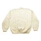 Vintage 1990s 3D Cable Knit Button Up Wool Sweater Women's M from propervintagecanada