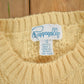 Vintage 1990s 3D Cable Knit Sweater Men's Small from propervintagecanada