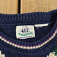 Vintage 1990s 417 Van Heusen Argyle Knit Abstract Pattern Crewneck Sweater Men's Large from propervintagecanada
