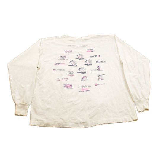 Vintage 1990s 4th Annual Trocaire College 5K Race Crewneck Long Sleeve Shirt Men's Medium from propervintagecanada