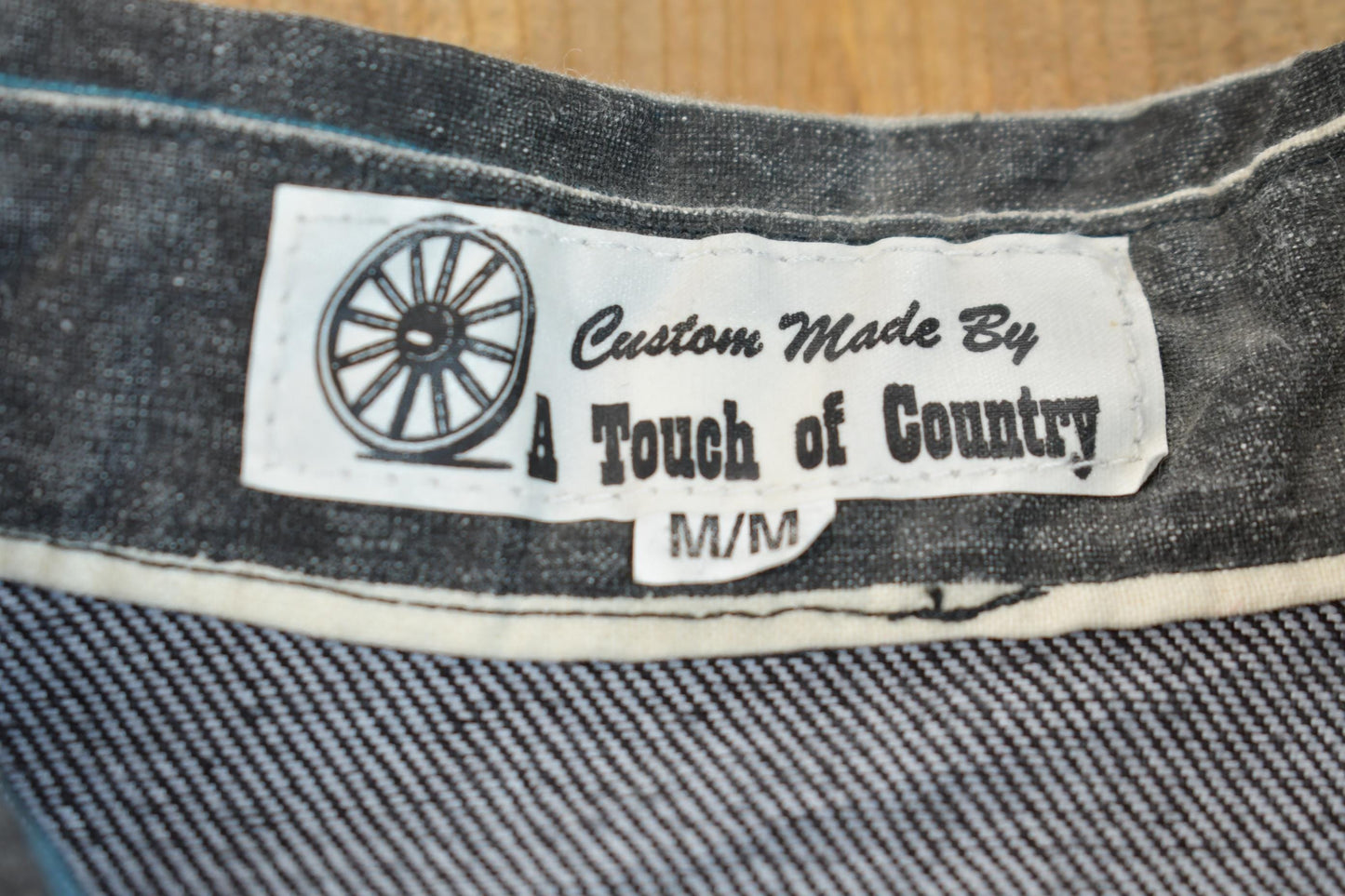 Vintage 1990s A Touch of Country Button Up Shirt Men's L from propervintagecanada