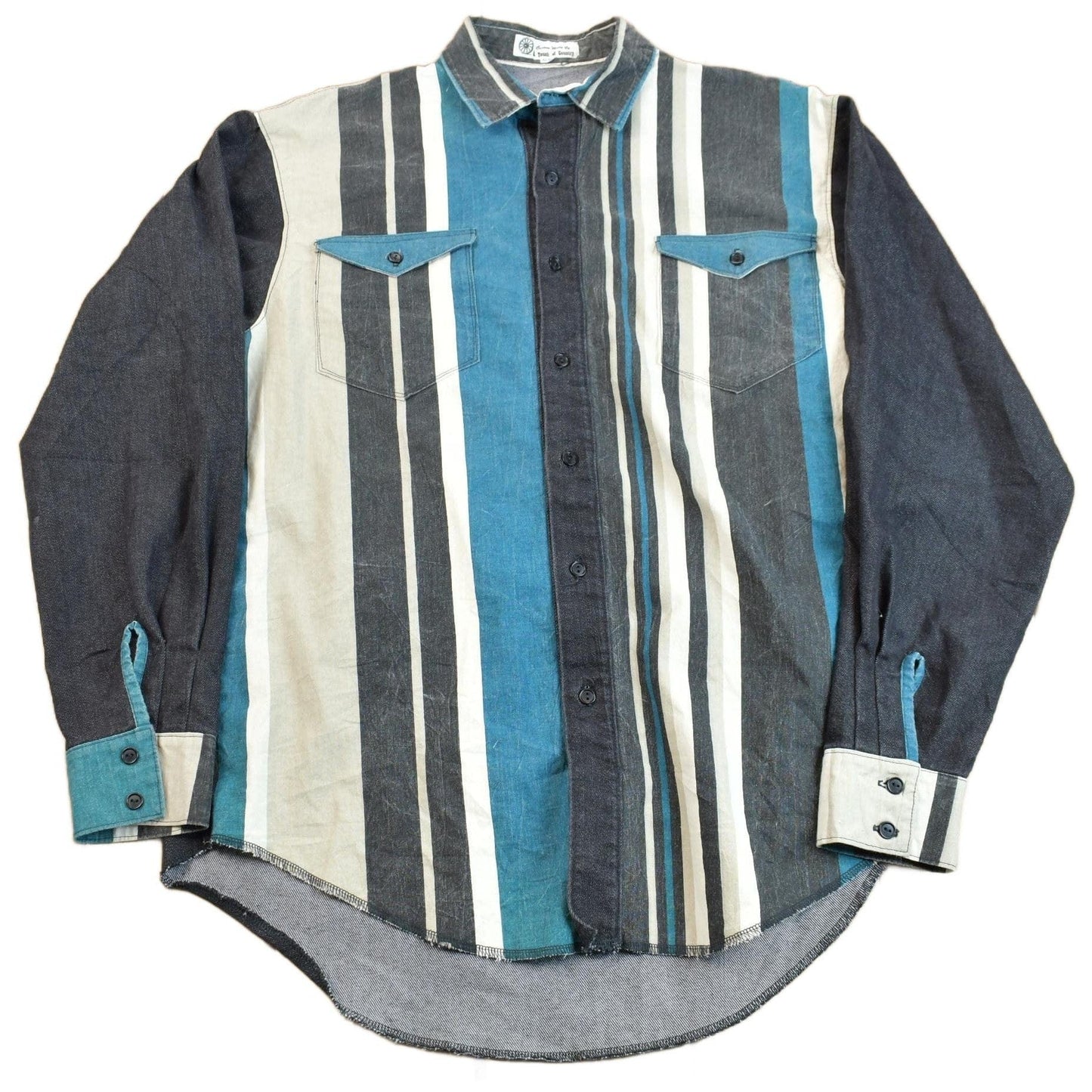 Vintage 1990s A Touch of Country Button Up Shirt Men's L from propervintagecanada